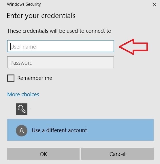 VPS correct username 3